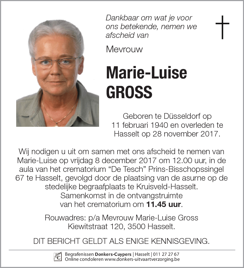 Maie-Luise Gross