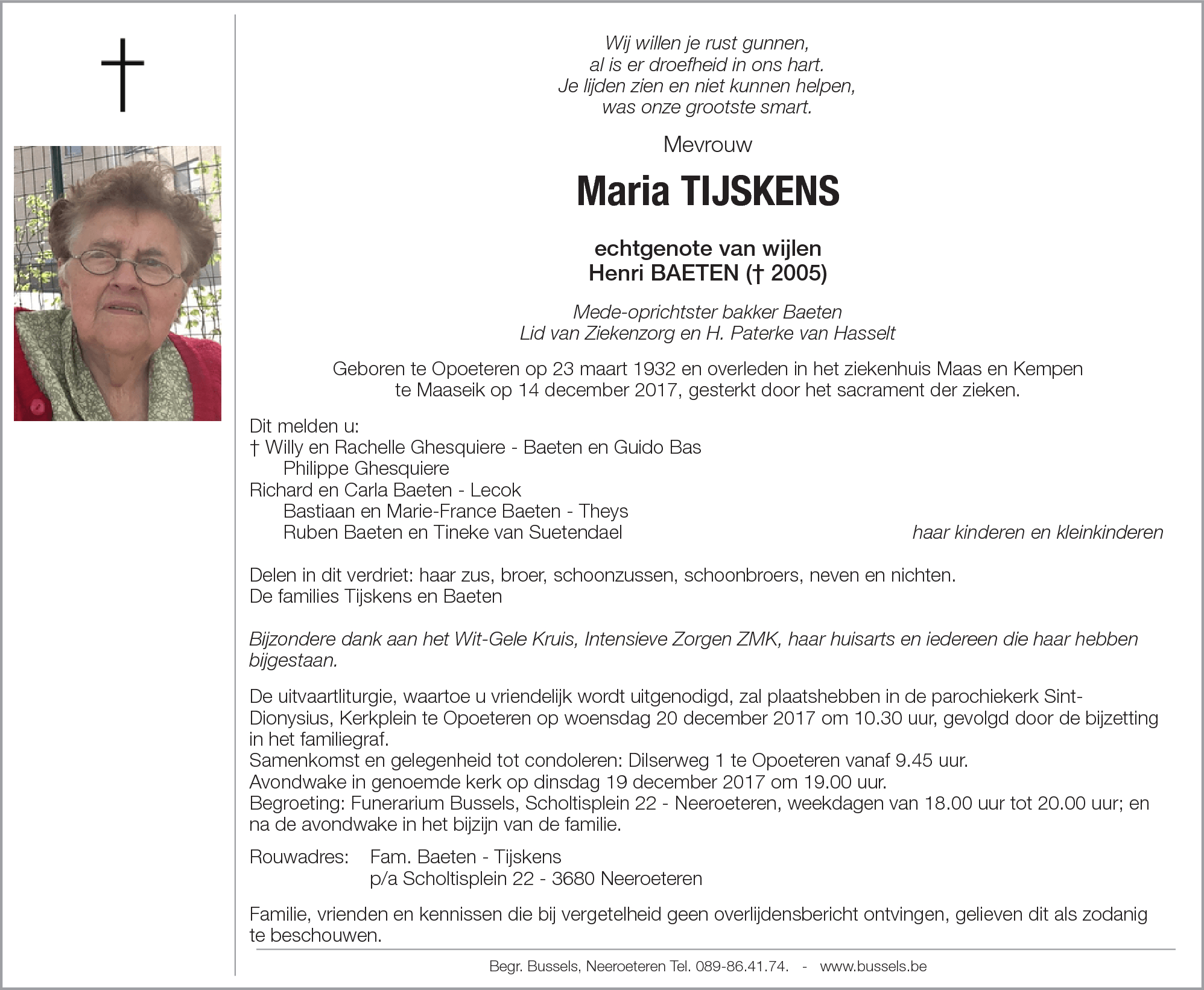 Maria TIJSKENS