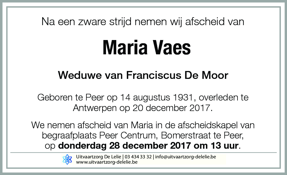 Maria Vaes