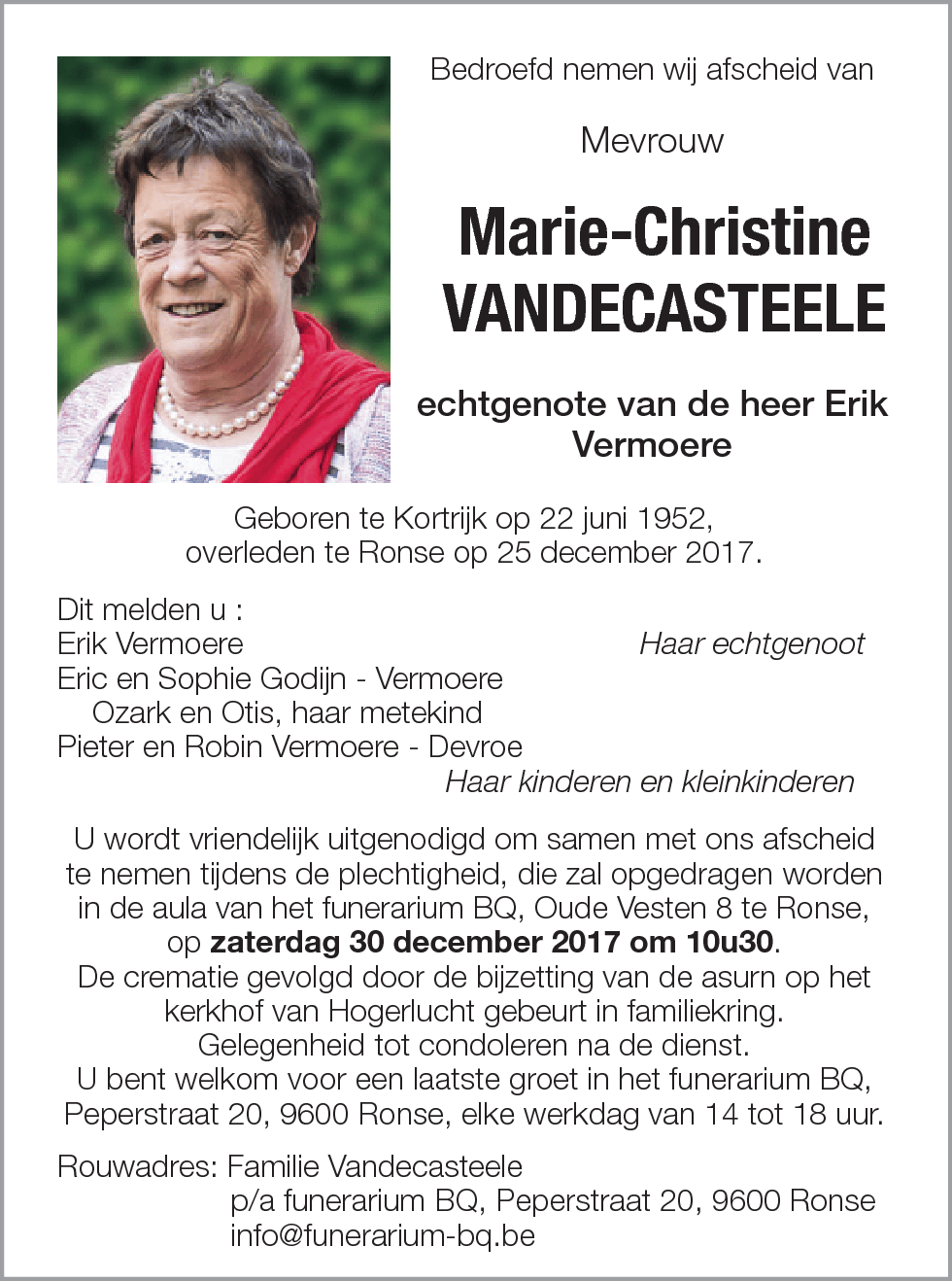 Marie-Christine Vandecasteele