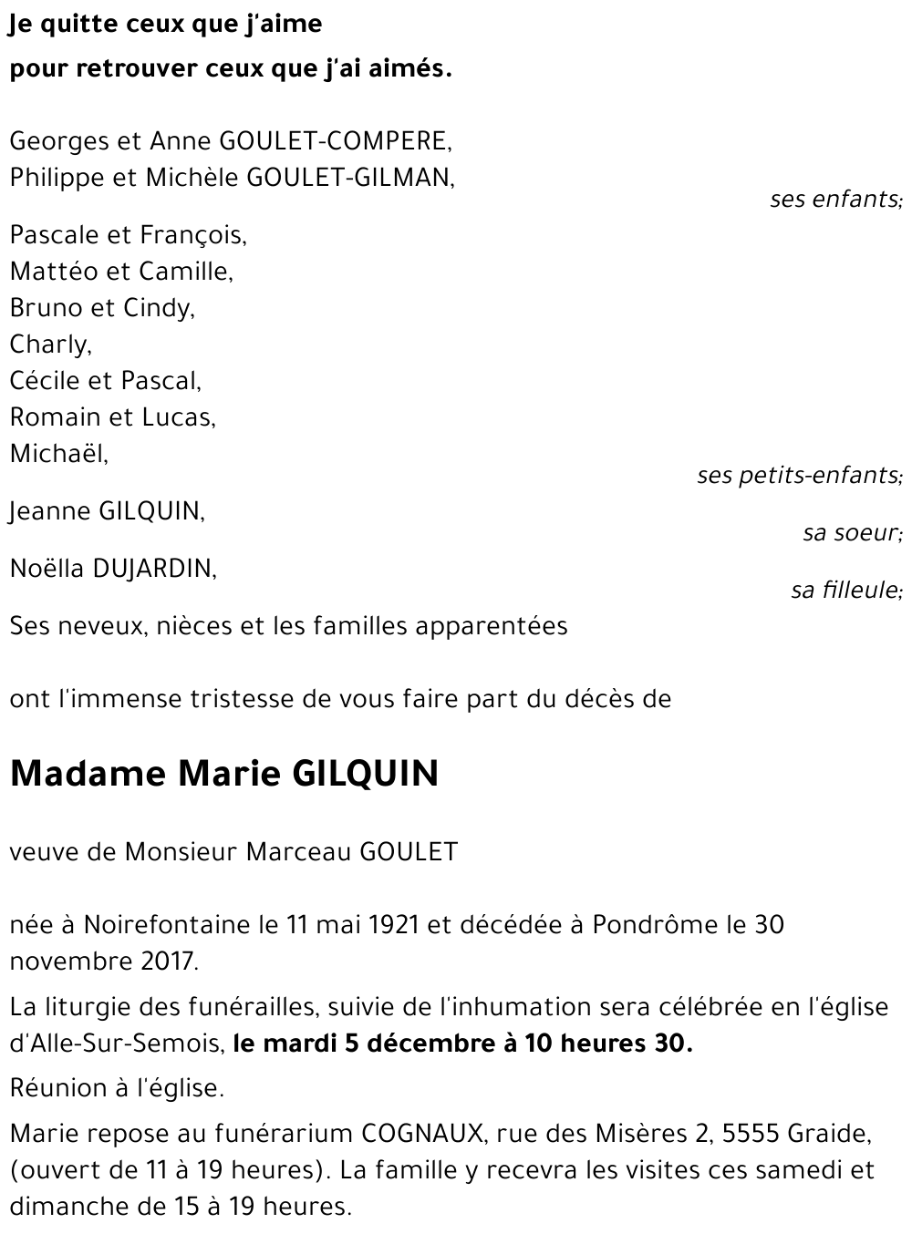 Marie GILQUIN