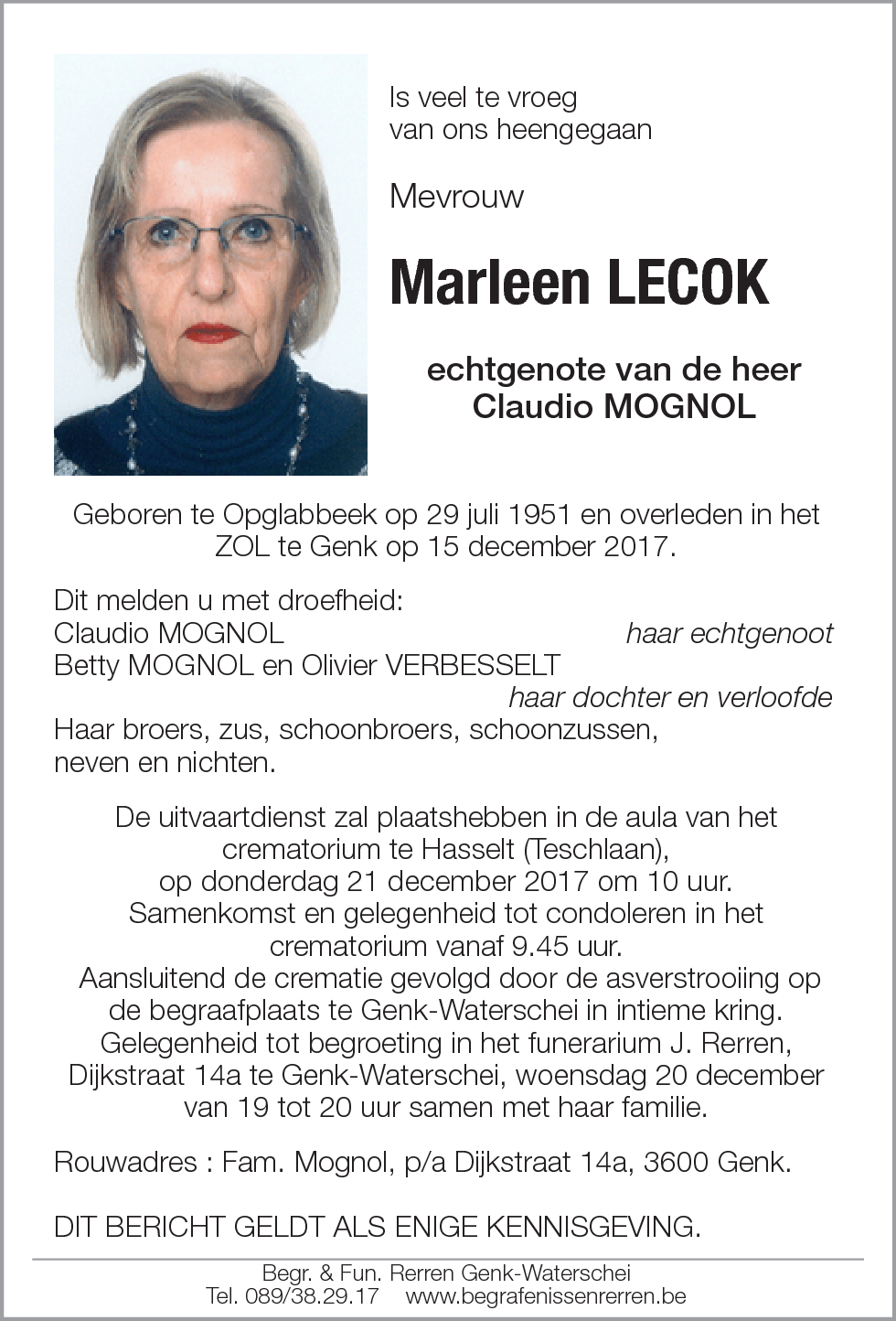 Marleen LECOK