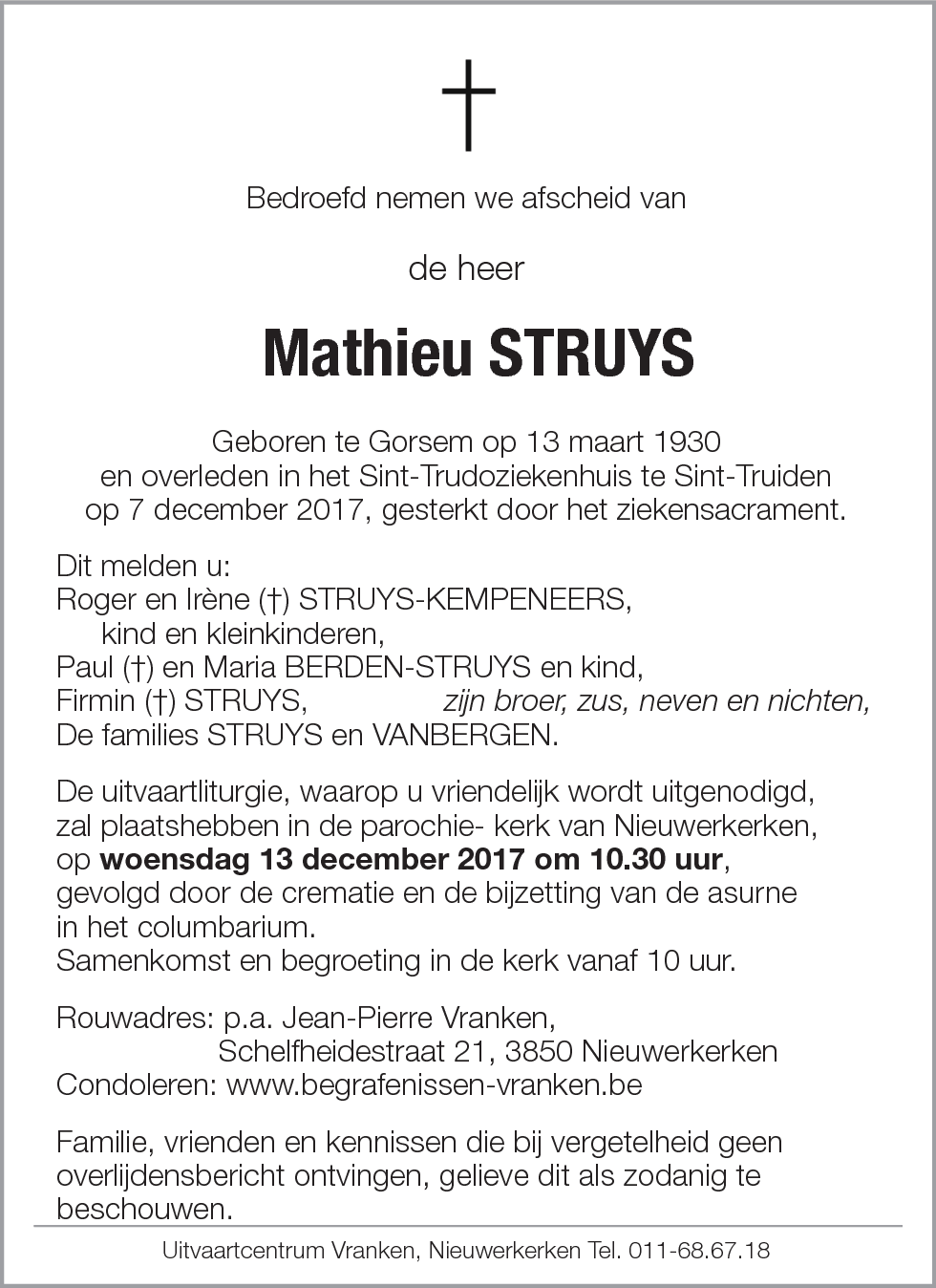 Mathieu Struys