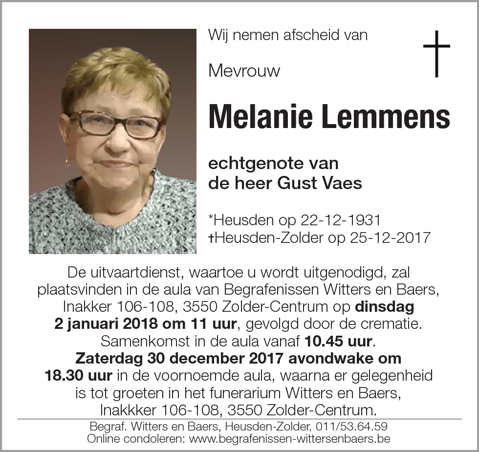 Melanie Lemmens