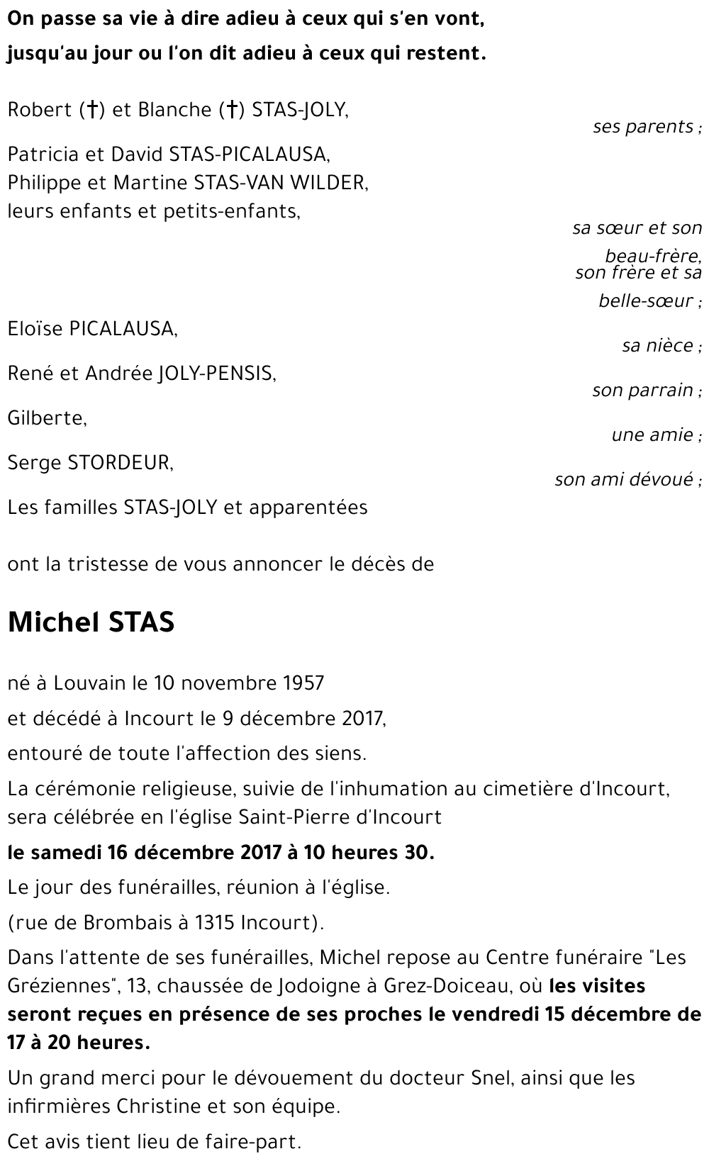 Michel STAS