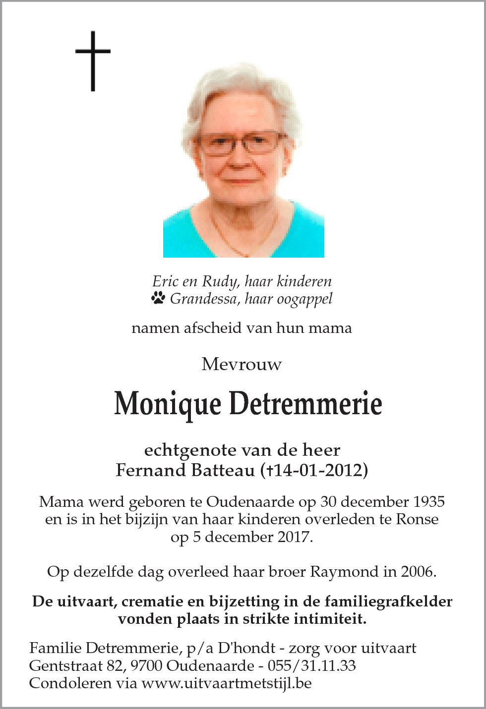 Monique Detremmerie