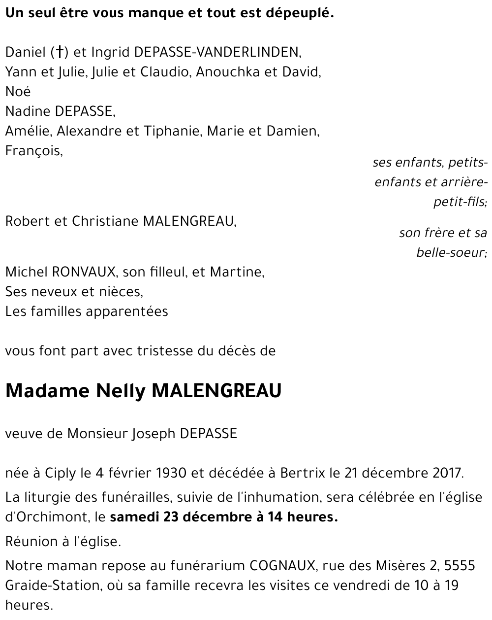 Nelly MALENGREAU