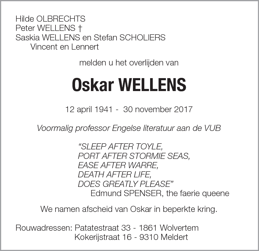 Oskar WELLENS