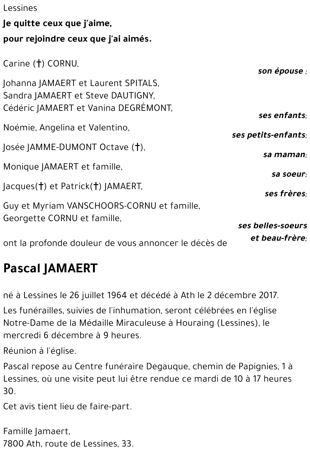 Pascal JAMAERT