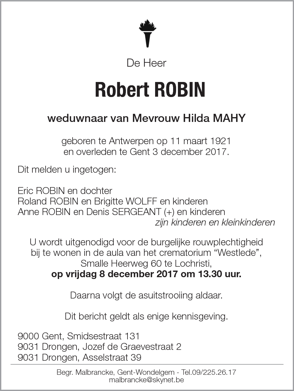 Robert ROBIN