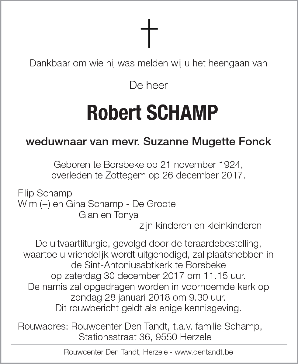 Robert Schamp