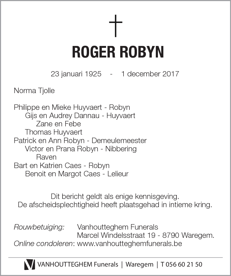 Roger ROBYN