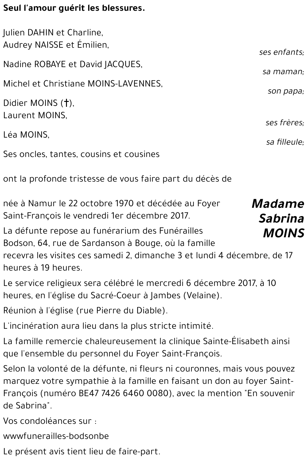 Sabrina MOINS