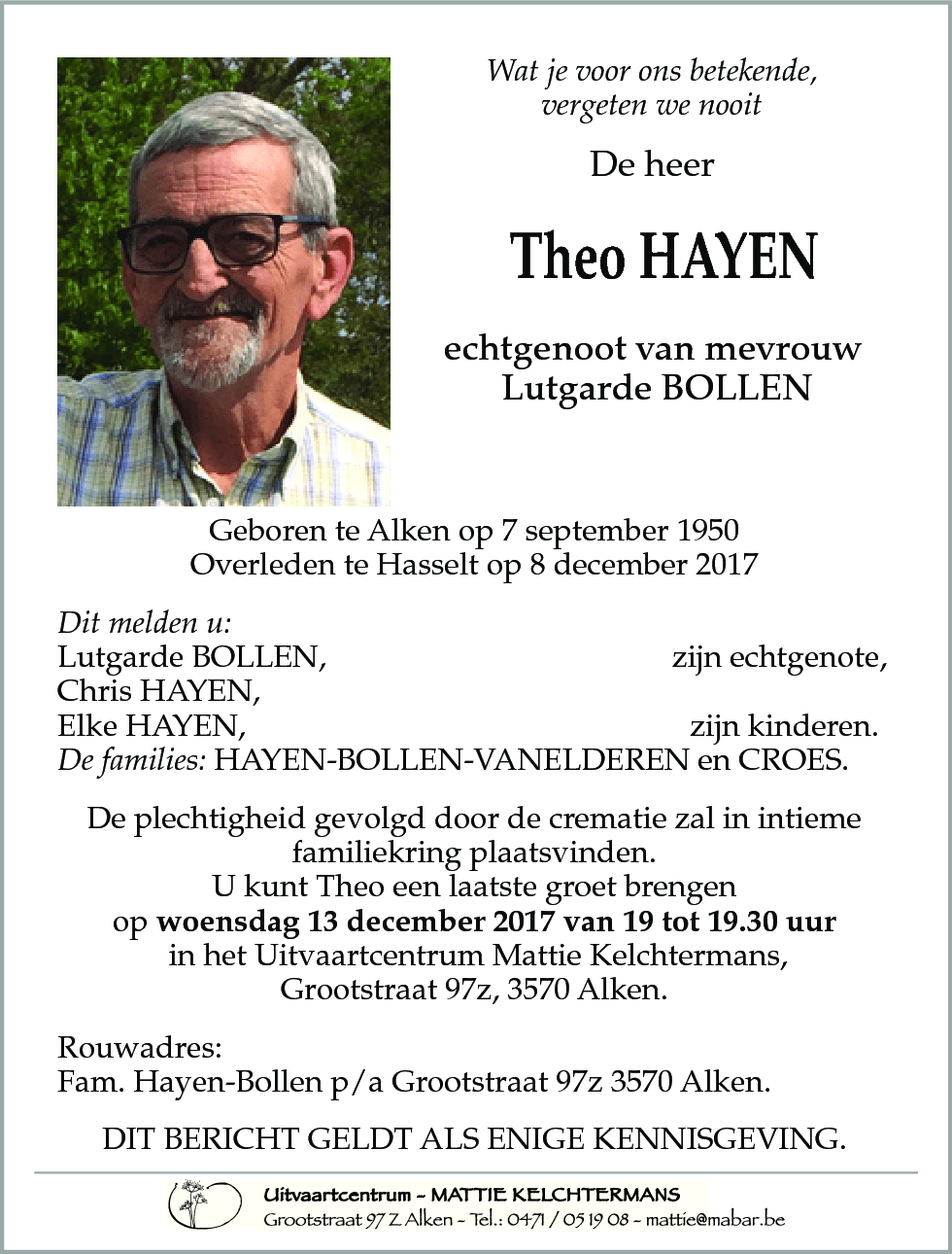 Theo HAYEN