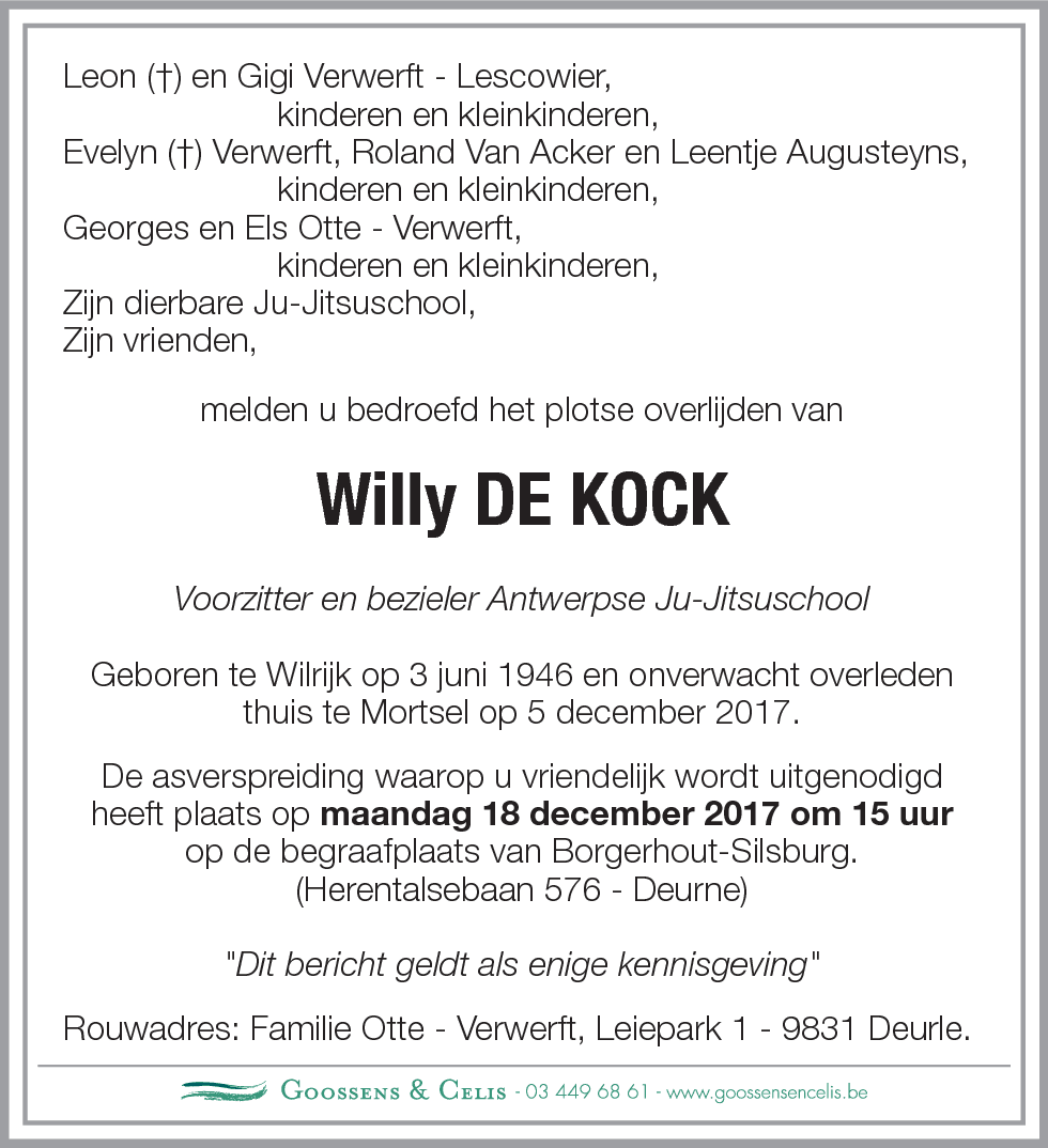 Willy De Kock
