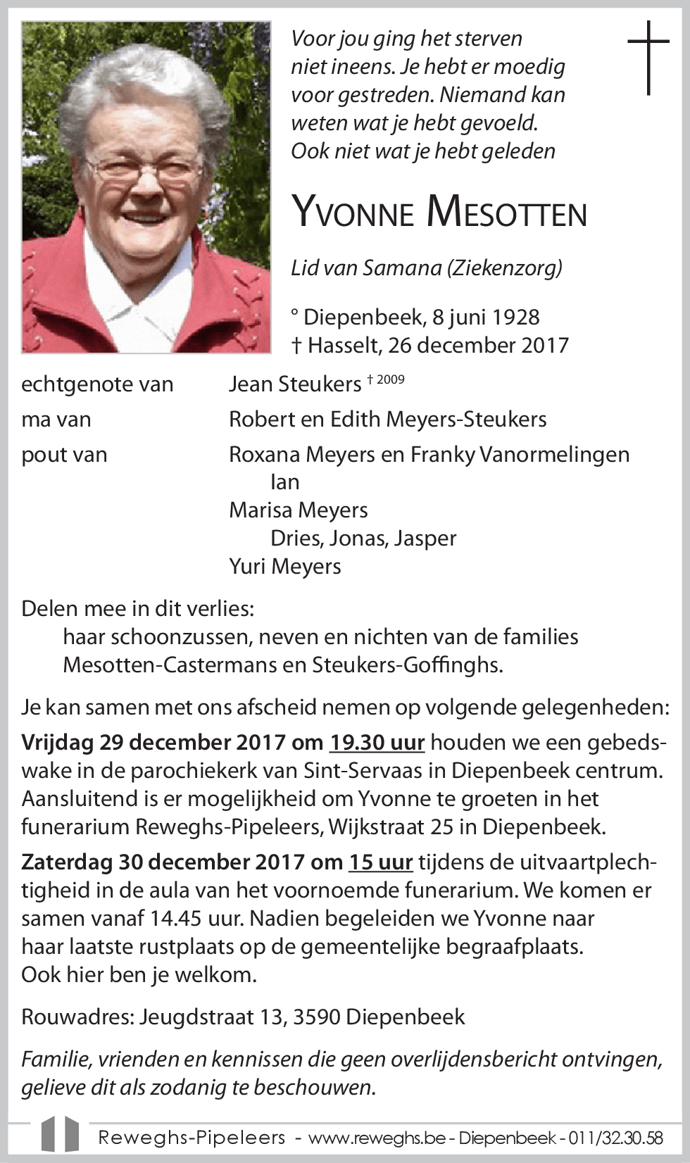 Yvonne Mesotten