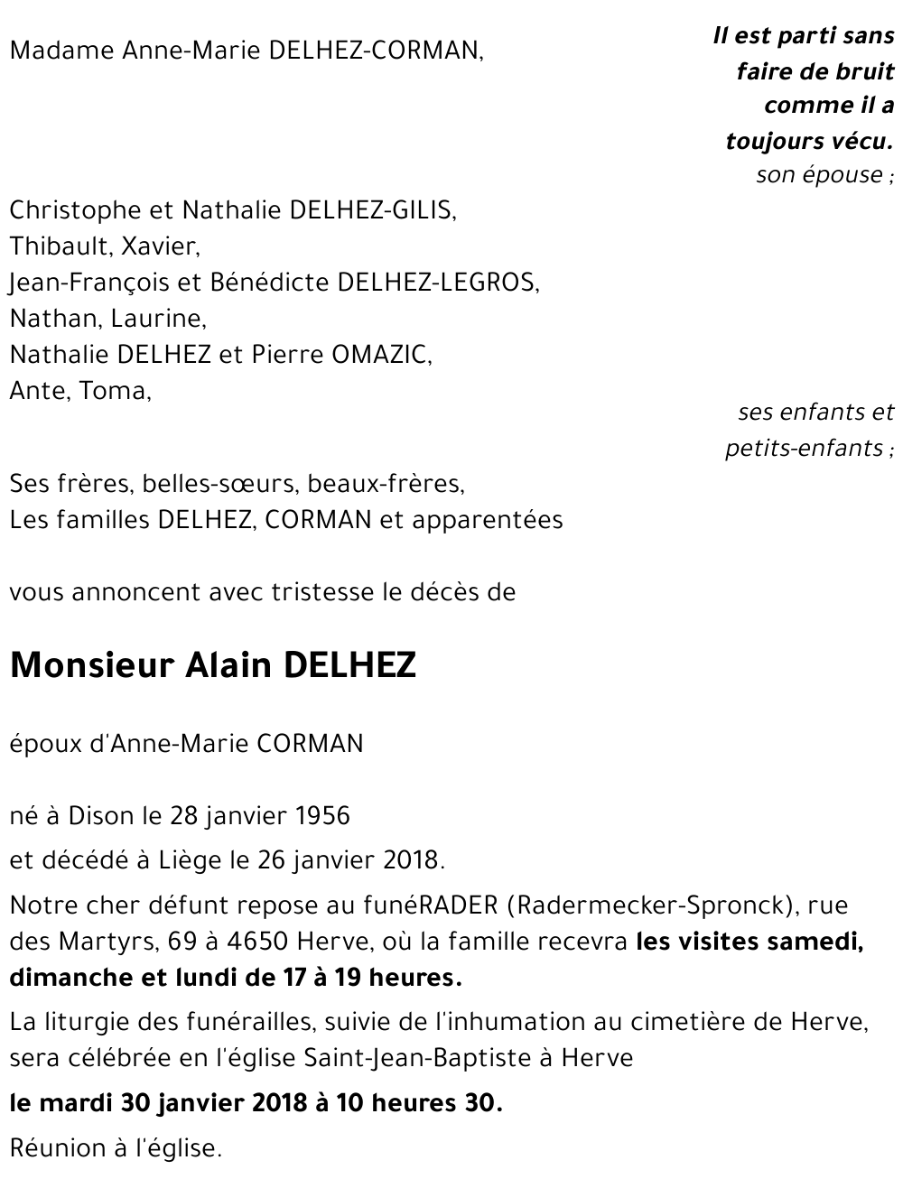 Alain DELHEZ