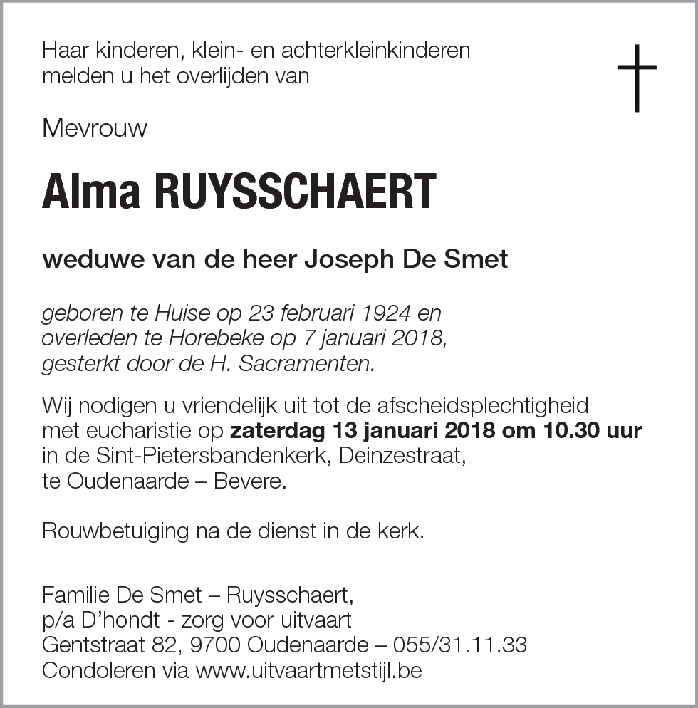 Alma Ruysschaert
