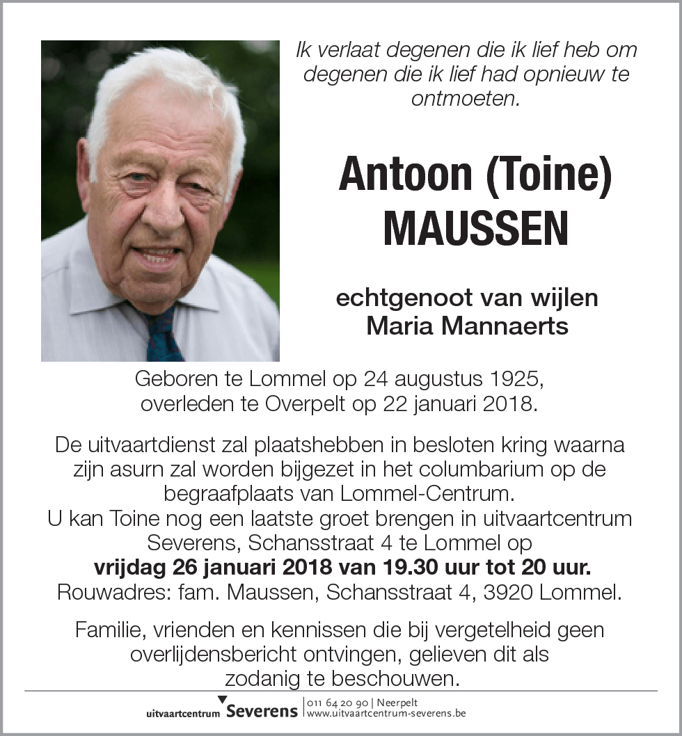 Antoon Maussen