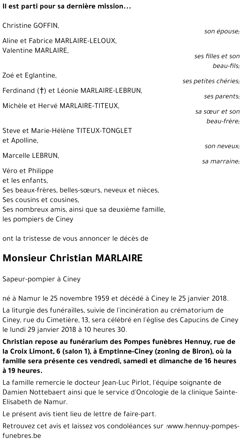 Christian MARLAIRE