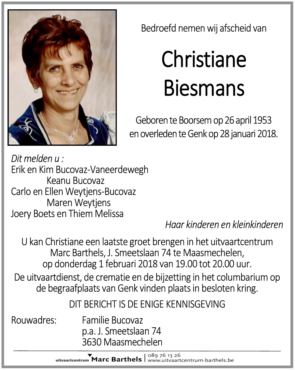 Christiane Biesmans