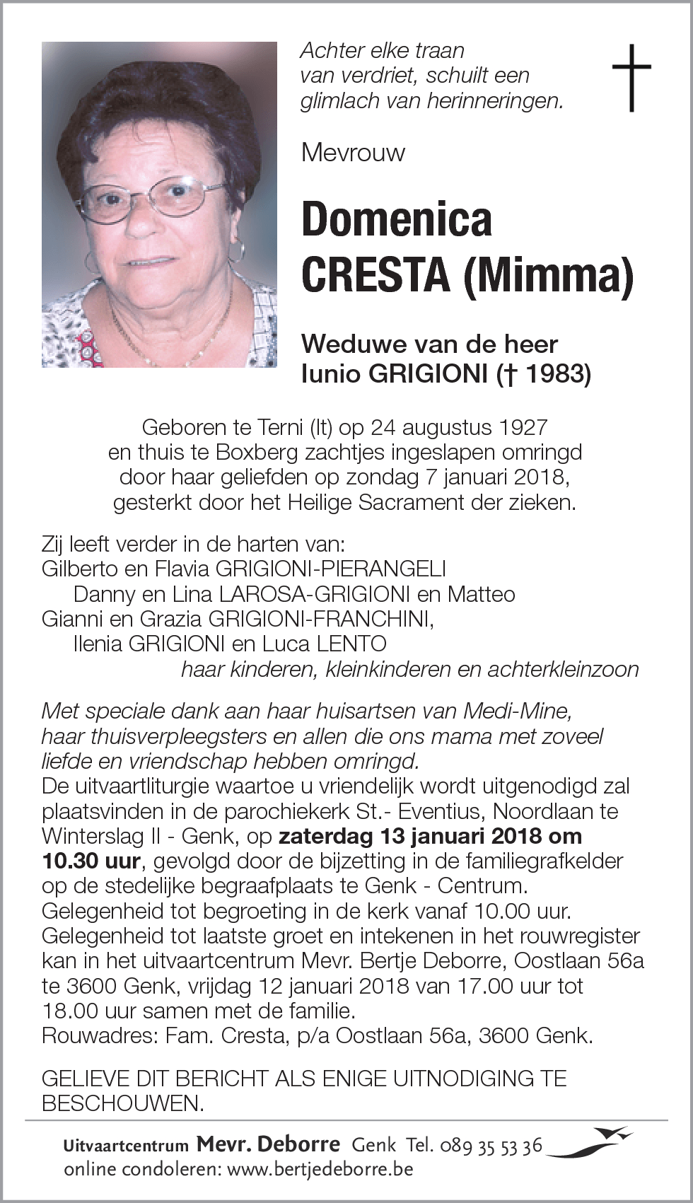 Domenica CRESTA
