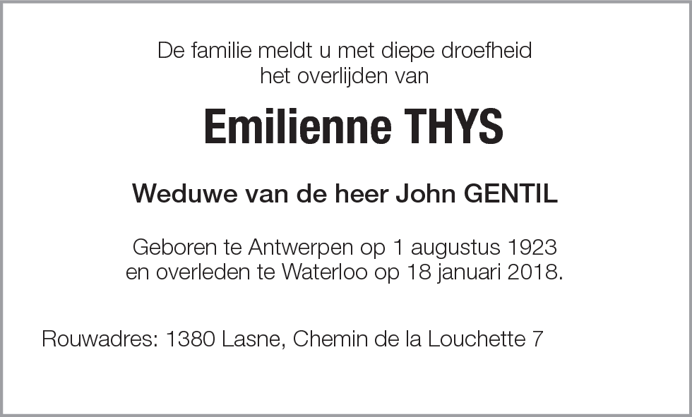 Emilienne Thys