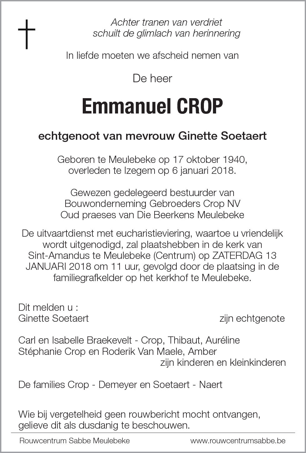 Emmanuel Crop