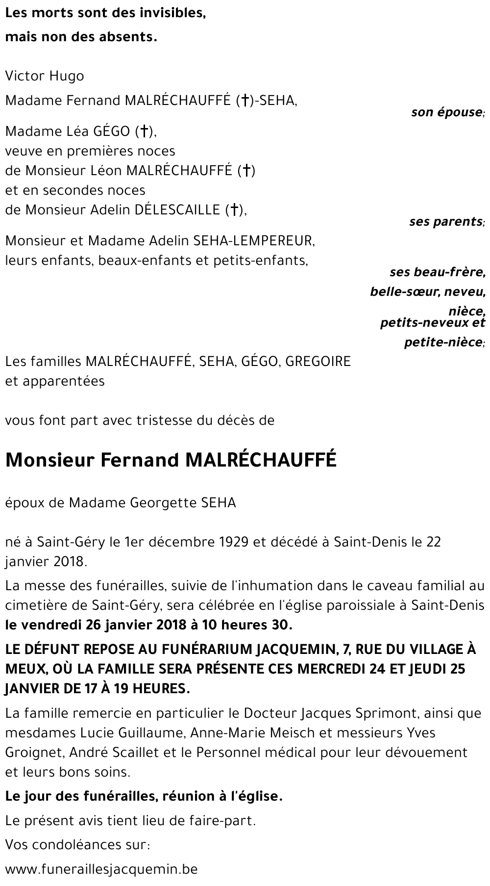 Fernand MALRÉCHAUFFÉ