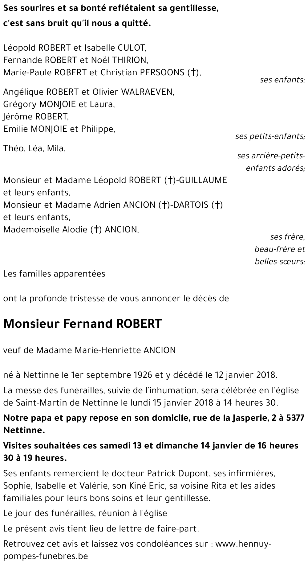 Fernand ROBERT