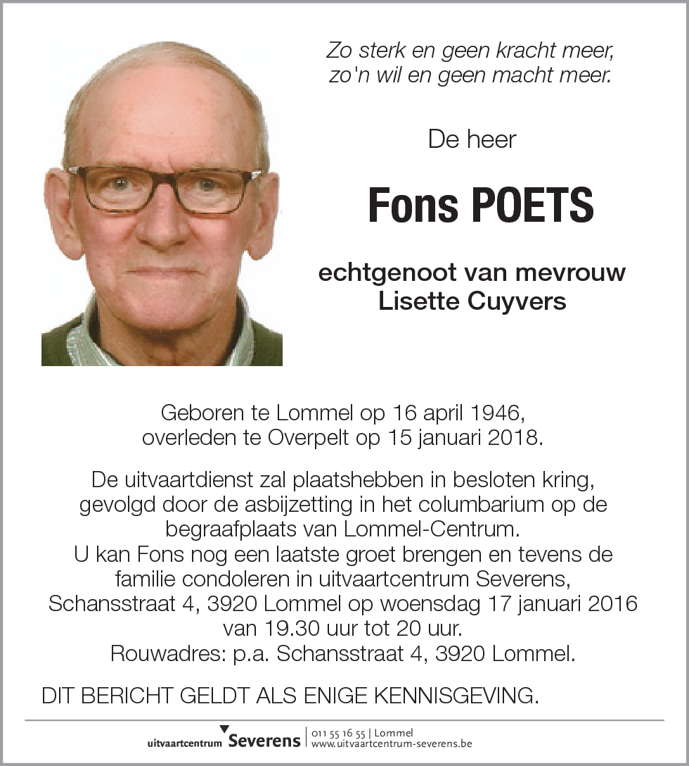 Fons Poets