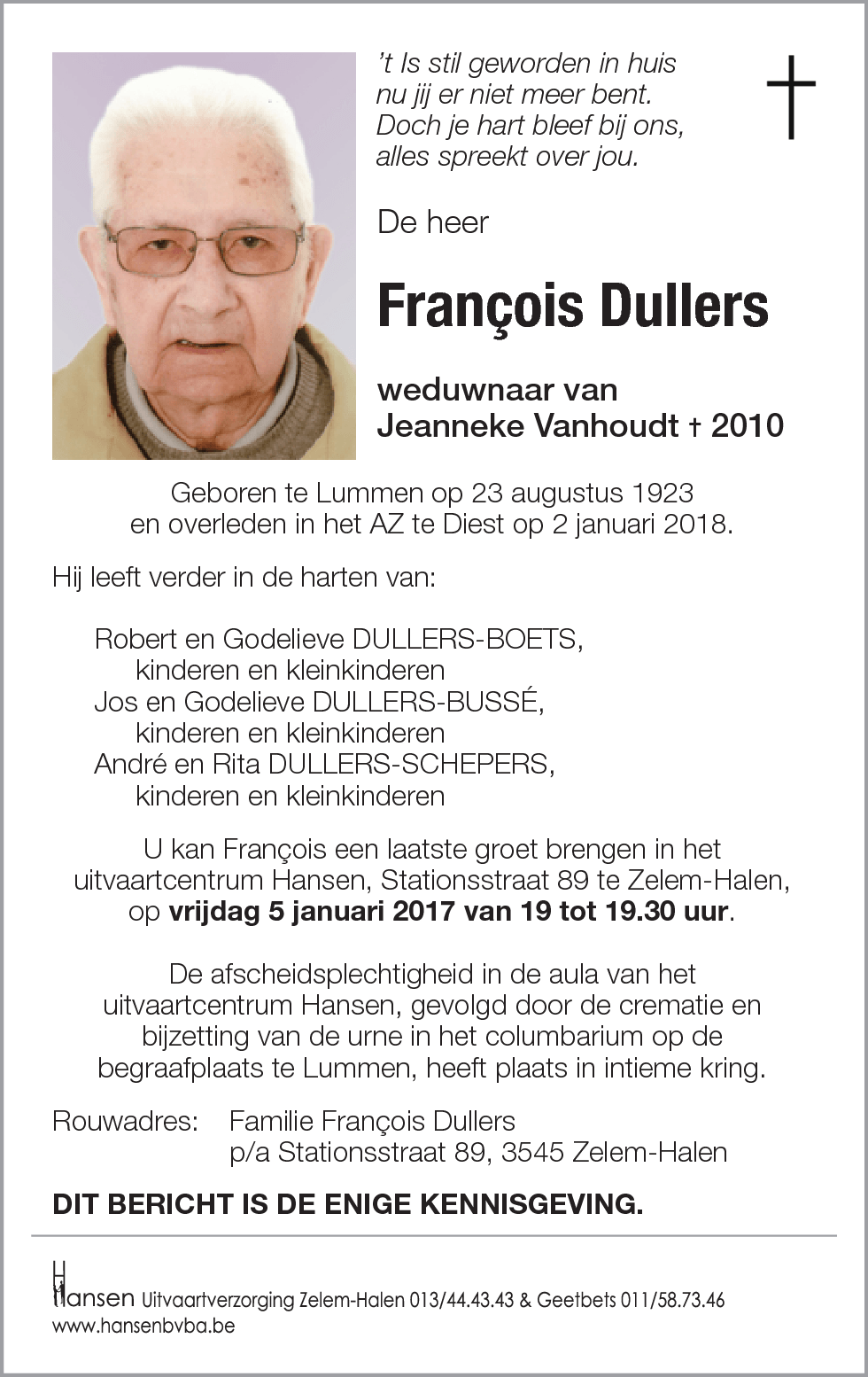 François DULLERS