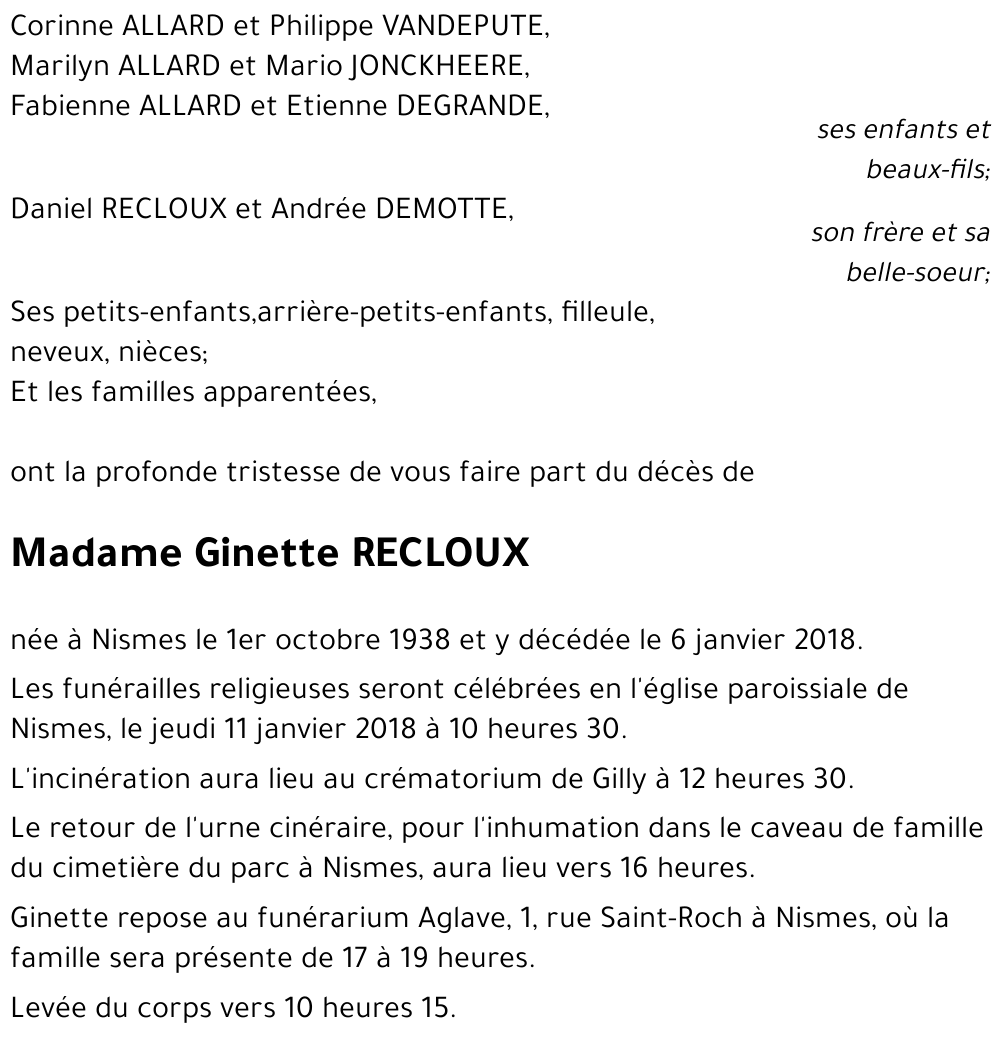 Ginette Recloux