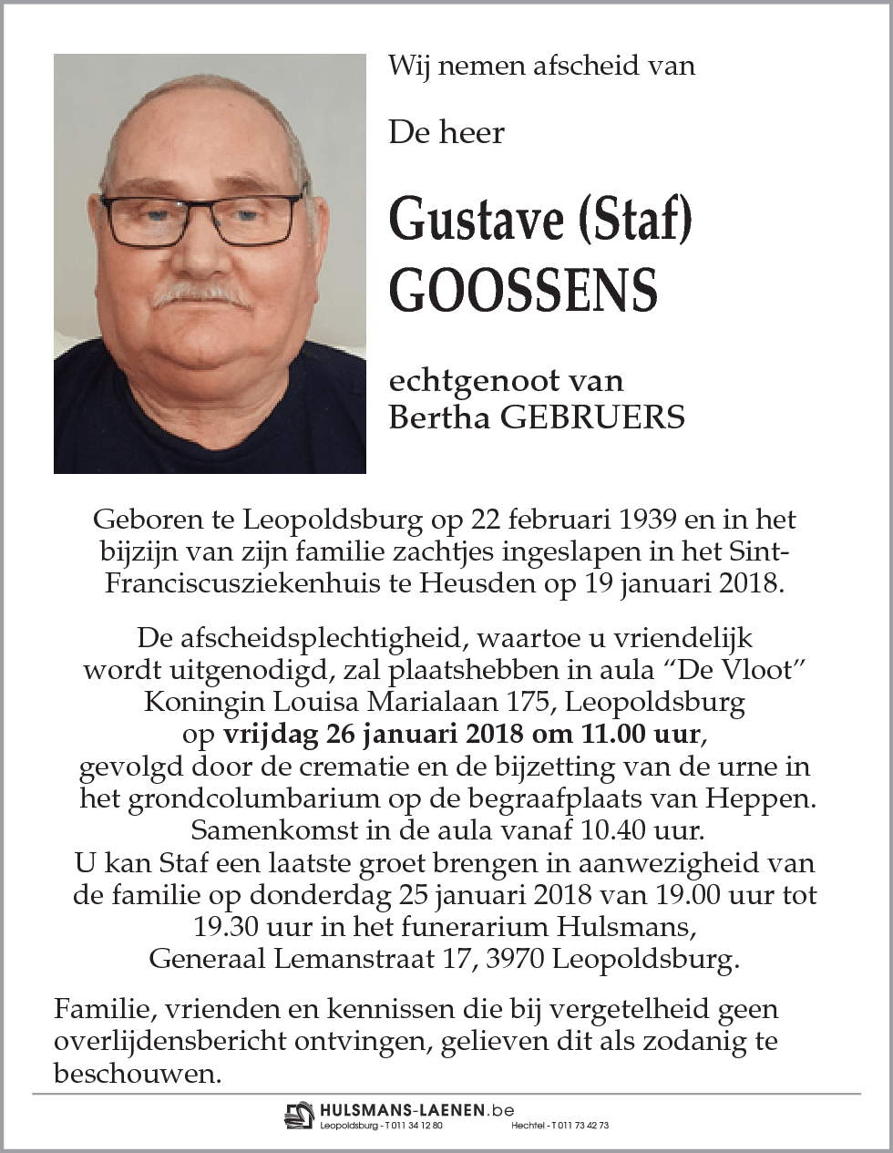 Gustave Goossens