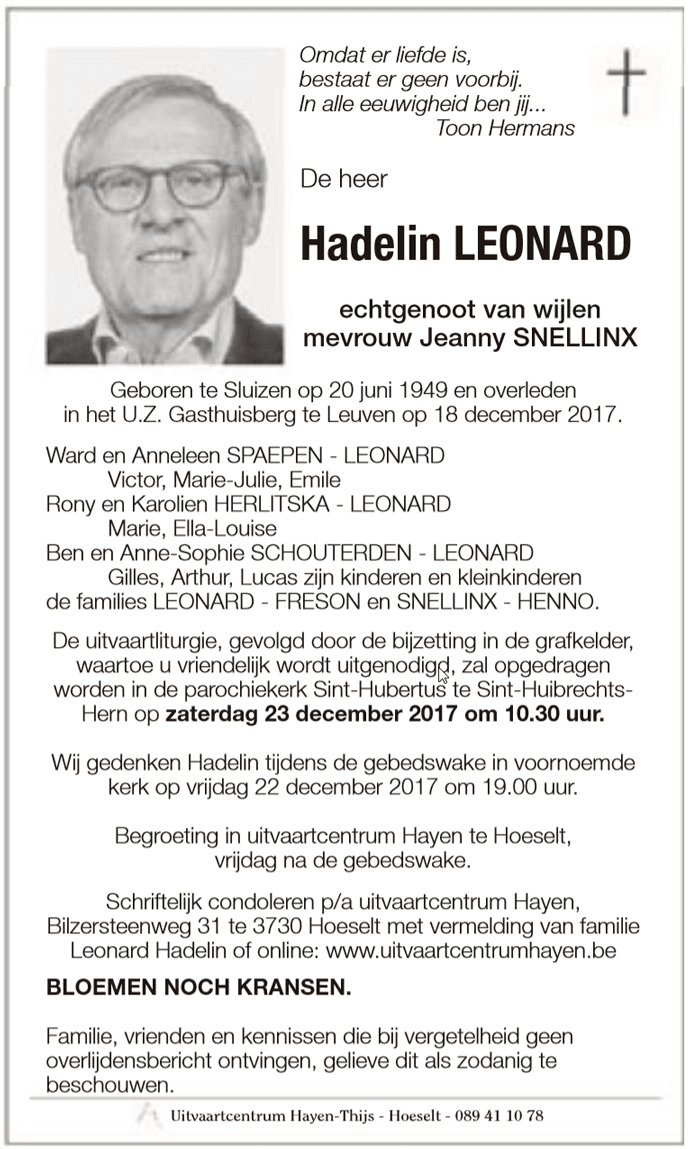Hadelin Leonard
