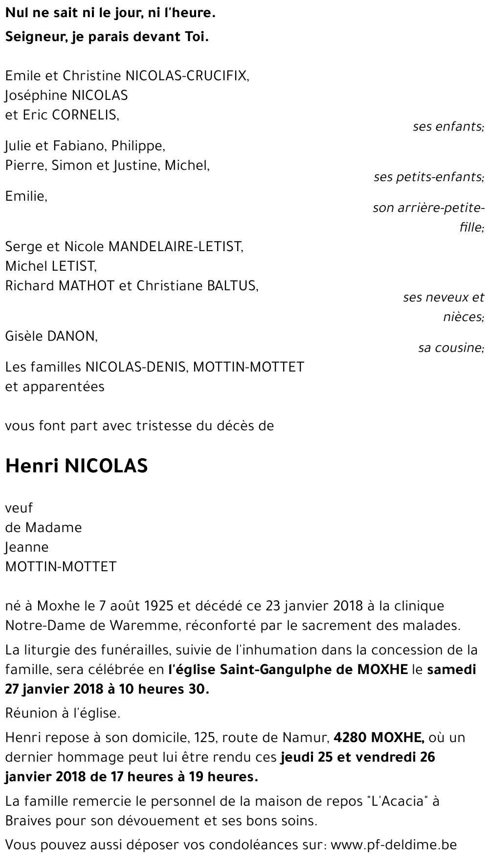 Henri NICOLAS