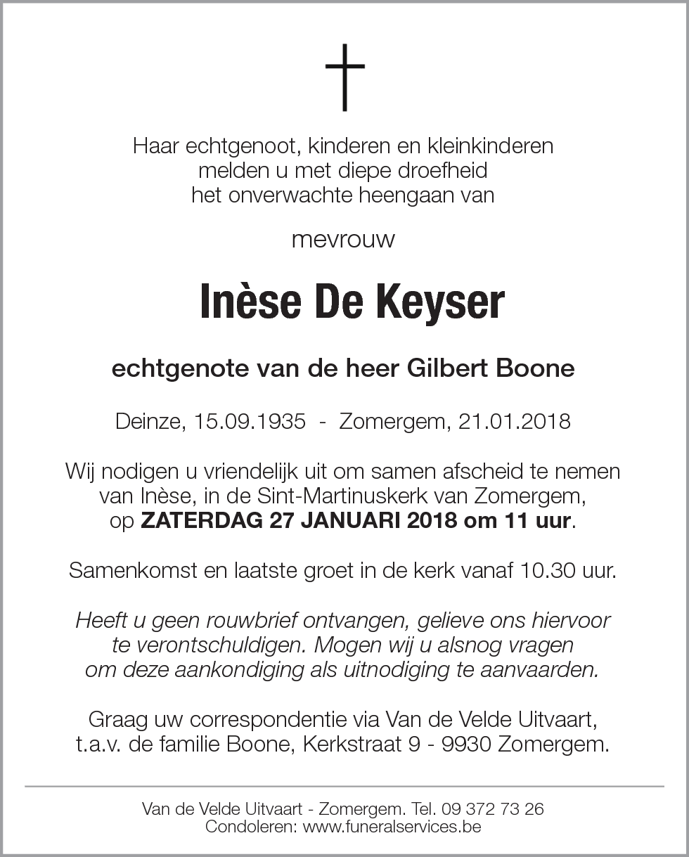 Inèse De Keyser