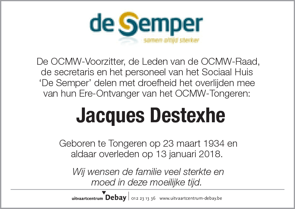 Jacques Destexhe