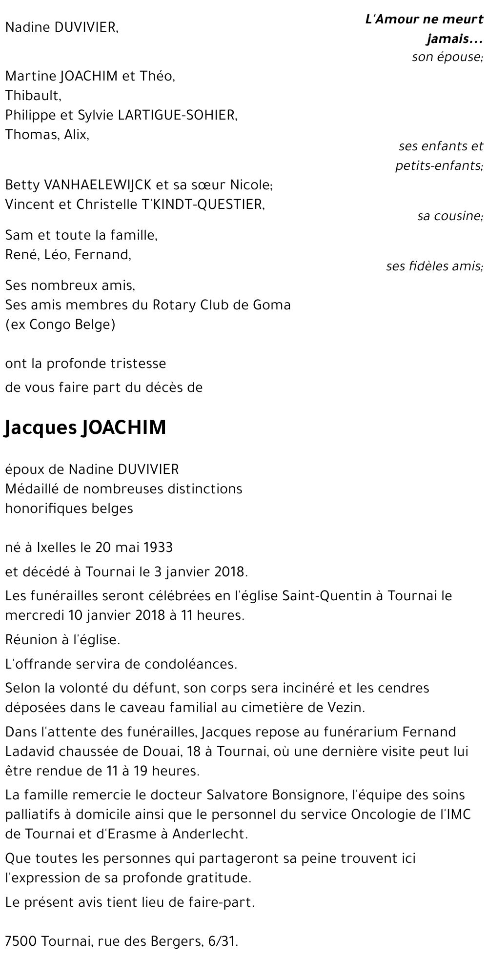 Jacques JOACHIM