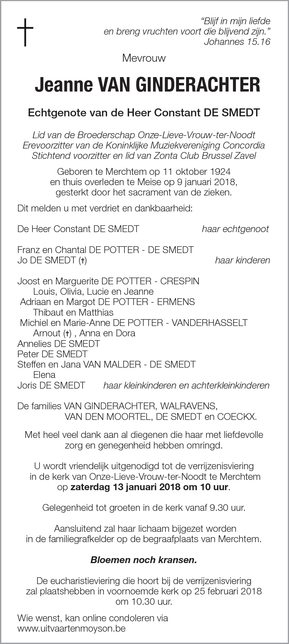 Jeanne Van Ginderachter