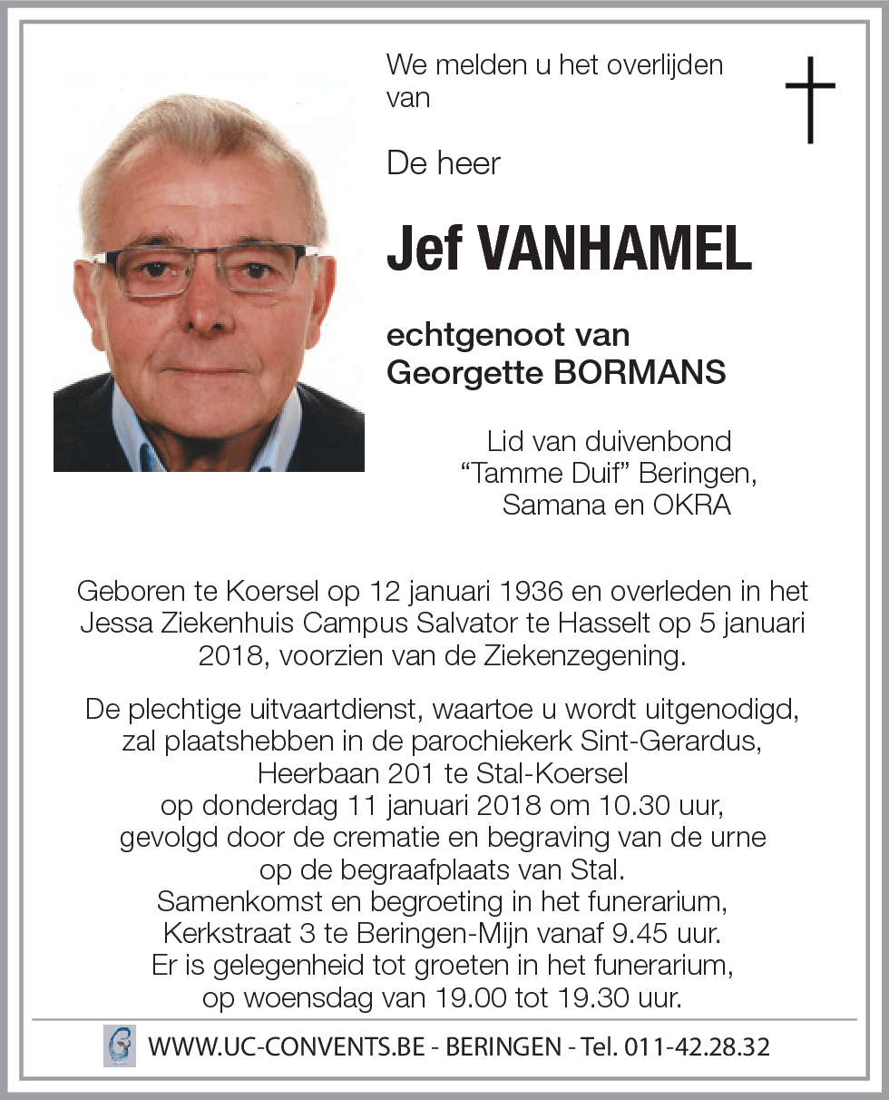Jef Vanhamel
