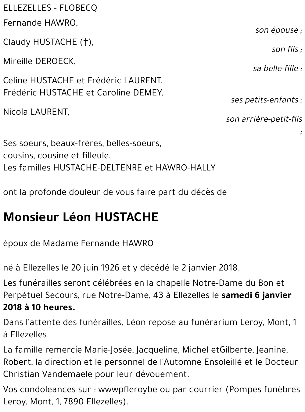 Léon Hustache