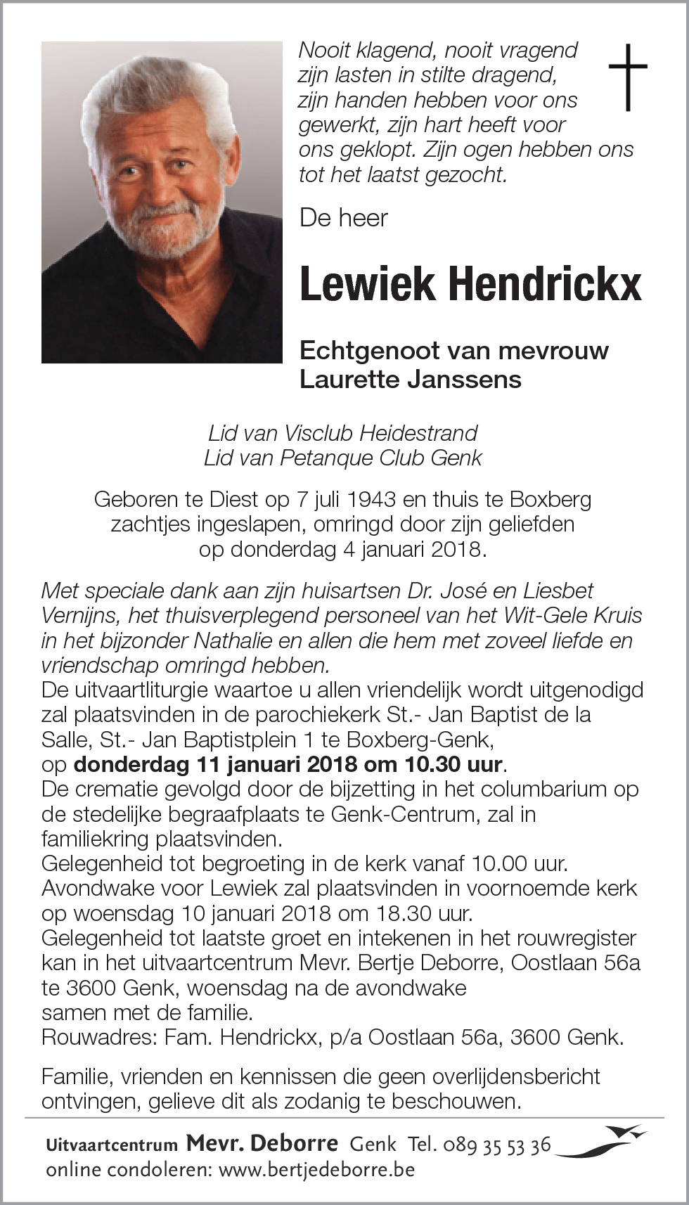 Lewiek HENDRICKX