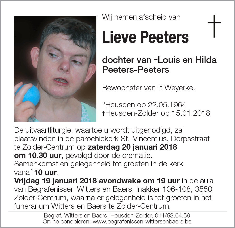 Lieve Peeters