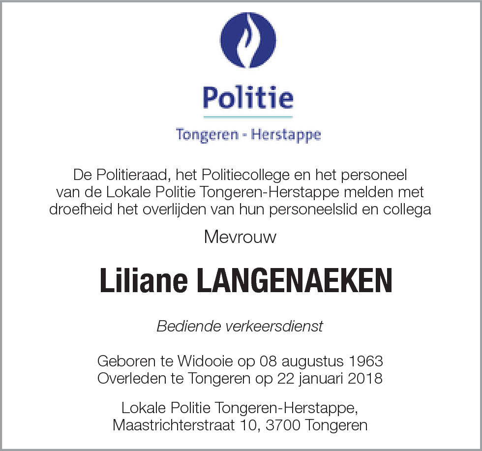 Liliane LANGENAEKEN