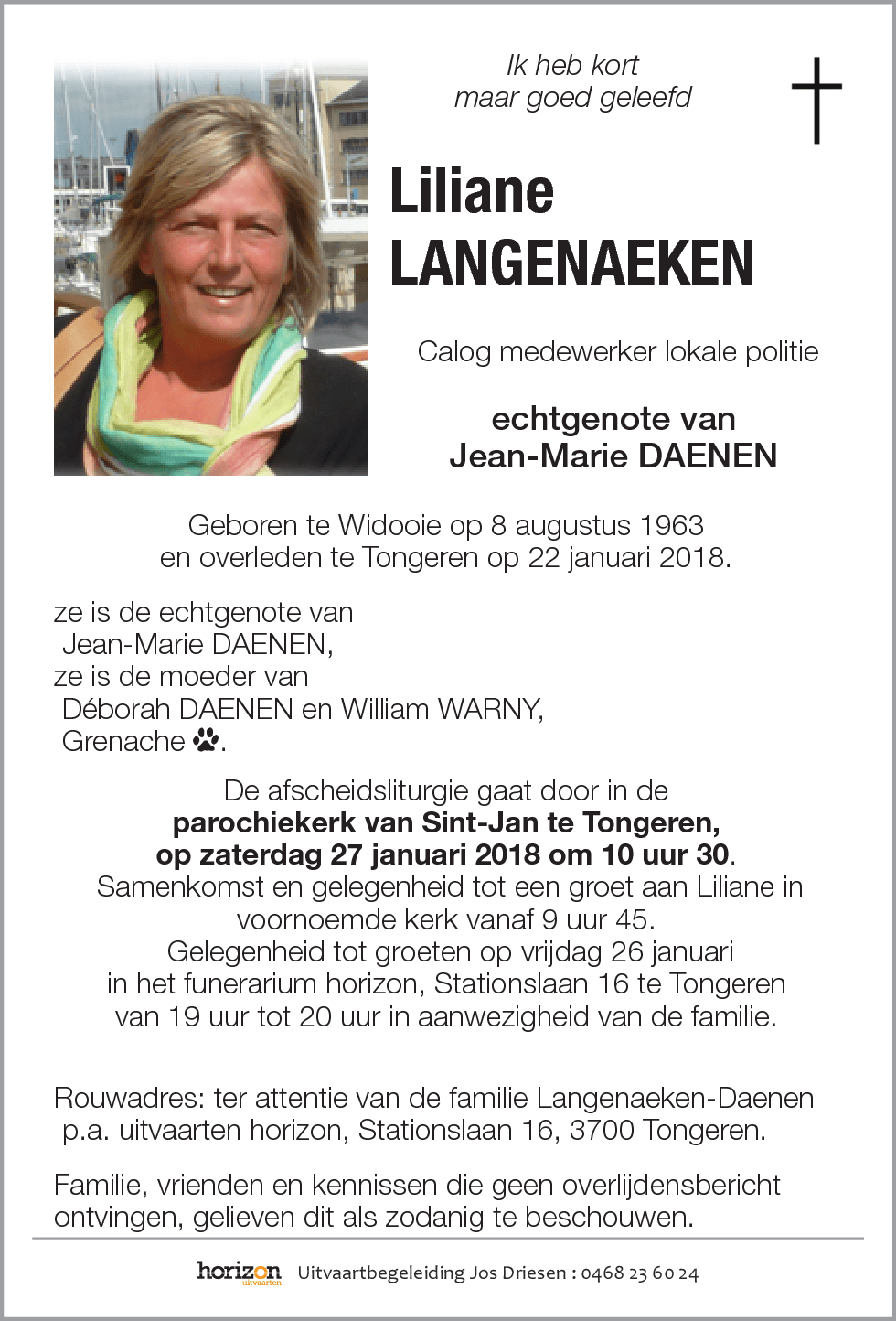 Liliane LANGENAEKEN