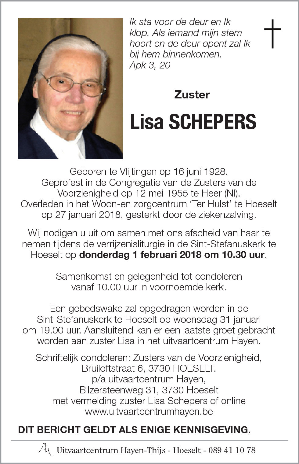 Lisa SCHEPERS