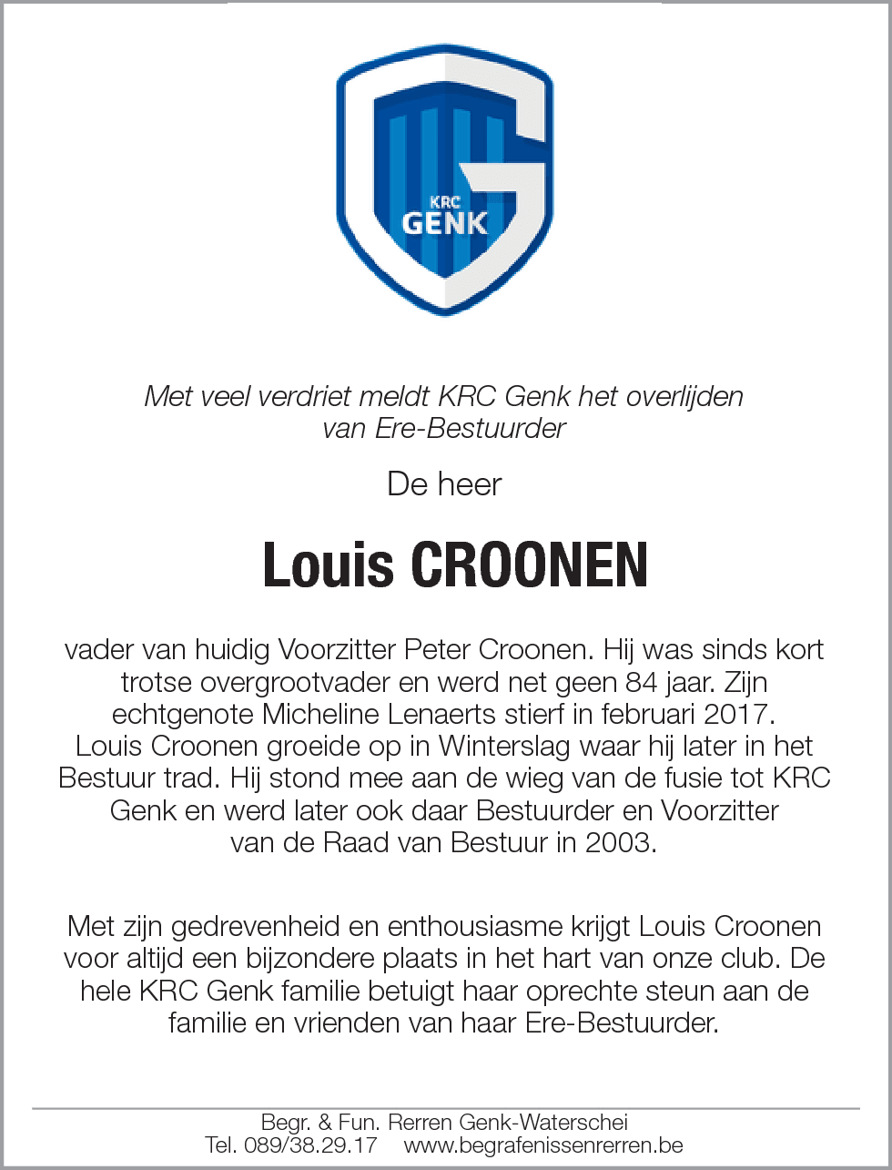Louis CROONEN