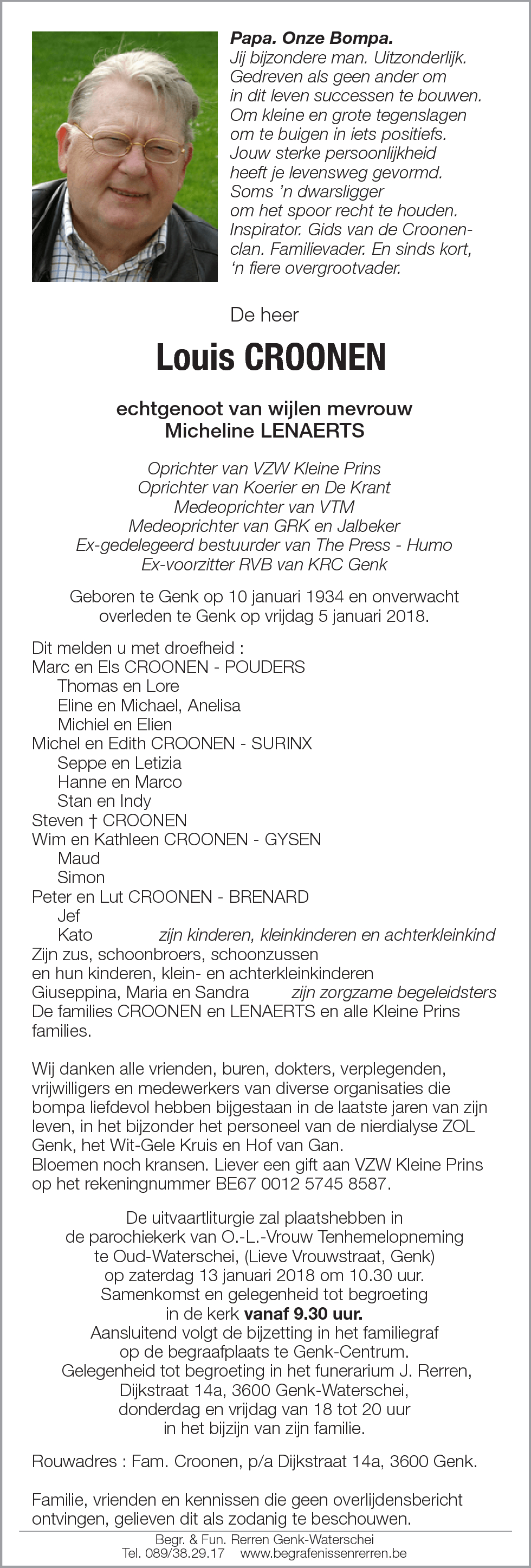 Louis CROONEN