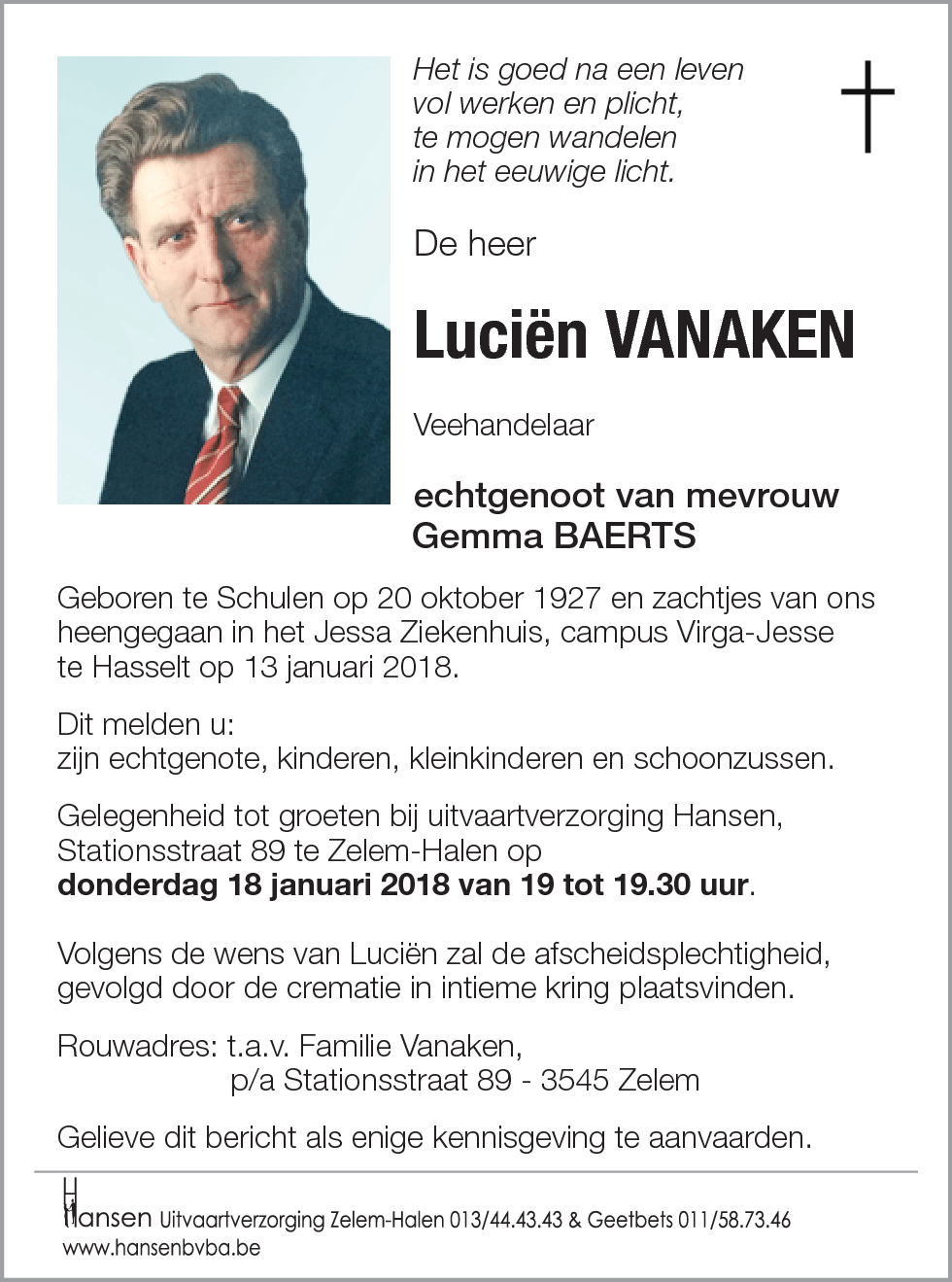 Luciën VANAKEN